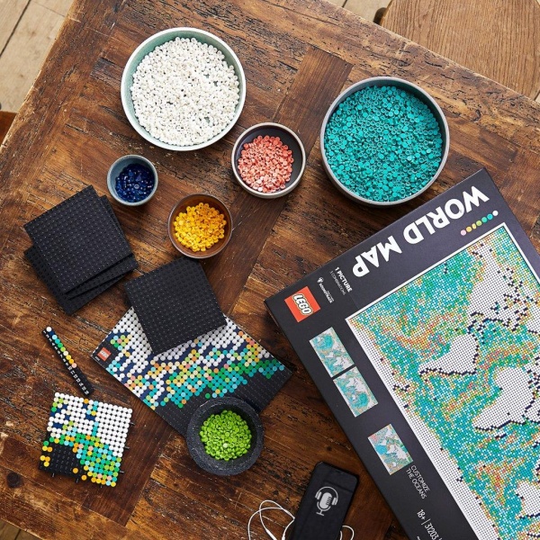 Конструктор LEGO Art Мапа світу 31203