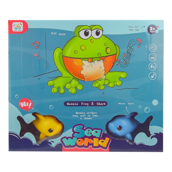 Заводна іграшка для ванни Жабеня HN1669-1