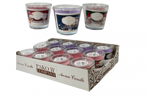 Свеча ароматическая Pako-If Premium collection Новогодний МІХ 