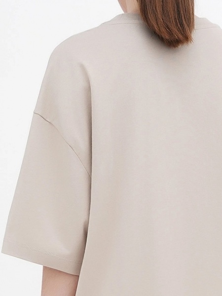 Футболка Converse OVERSIZED WORDMARK TEE 10023921-247 р.XS бежевий