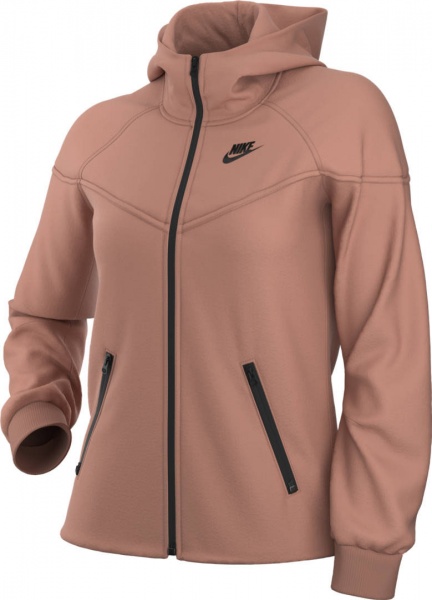Джемпер Nike W NSW TCH FLC WR FZ HDY FB8338-618 р.L рожевий