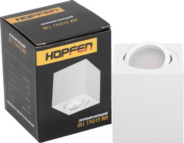 Светильник точечный Hopfen DLL 17451 S GU5.3 белый 