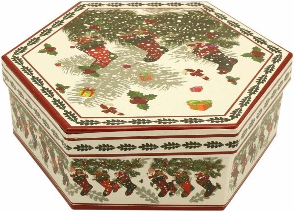 Набор игрушек Шар расписной Рожденственская ветка d75 мм 7 шт./уп.  