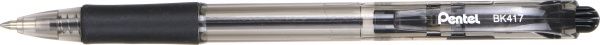 Ручка шариковая Pentel ВК 417-A черная 