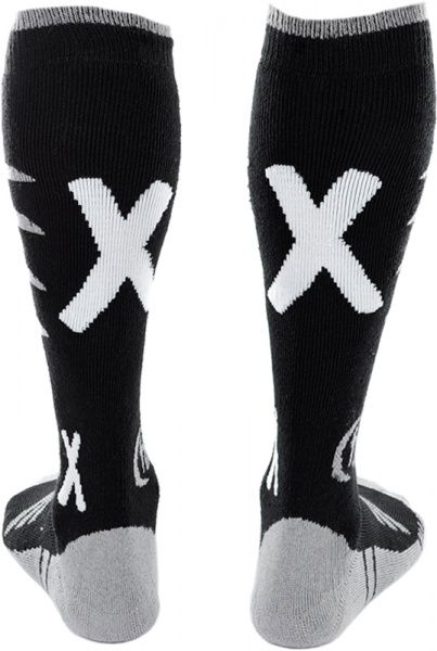 Шкарпетки Chamonix чорно-сірі чорно-сірий р.32-36