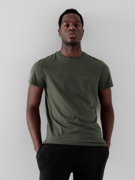 Футболка 4F D4Z21-TSM239-40S р.S хакі