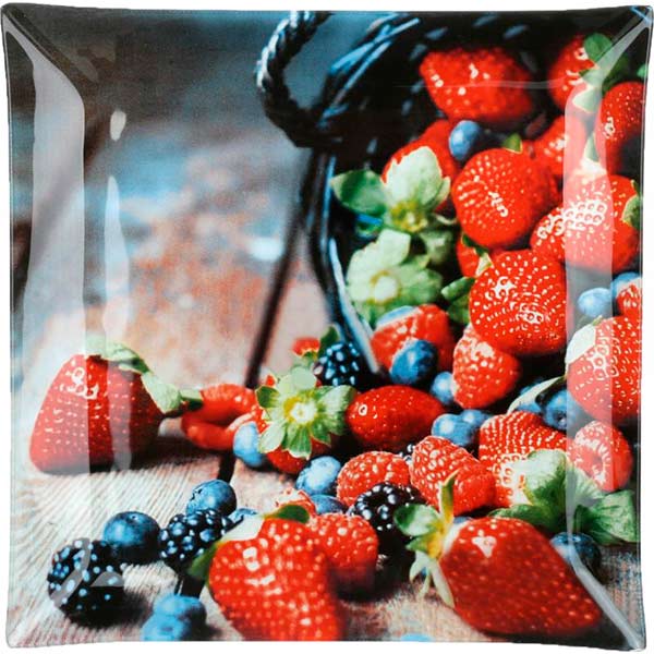 Блюдо Полуниця 30 см S3112