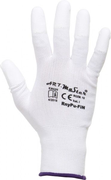 Рукавички ArtMaster з покриттям поліуретан XL (10) RnyPu-FIN