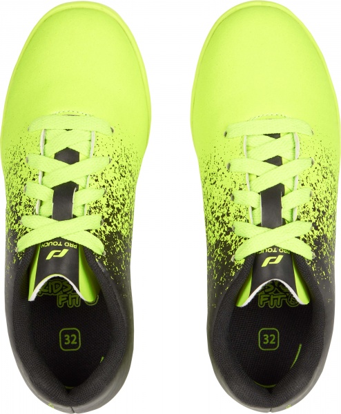 Футзальная обувь Pro Touch Indigo 3 IN JR 294974-903179 р.EUR 39 салатно-черный