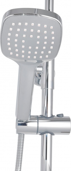 Душевая система EGO Smart new со смесителем для ванны и полкой для гигиенических средств