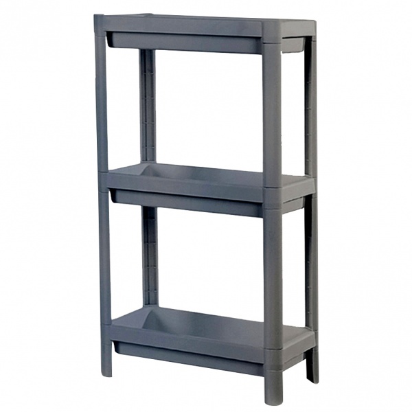 Этажерка MVM 700х360х230 мм серый (FH-22/3 GRAY)