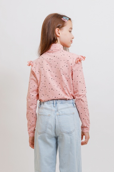 Водолазка для девочки KOSTA р.134 розовый 2521-7 