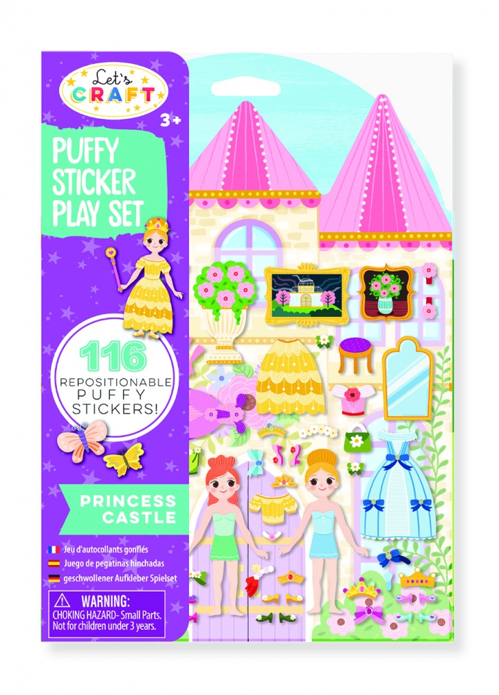Набор для рукоделия LETS CRAFT Развивающий набор «Фантастические миры – замок принцессы» PSB003