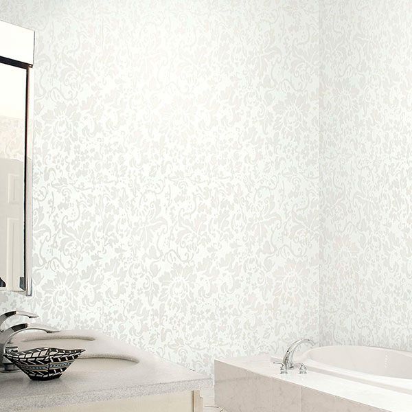 Панель ПВХ D 06.04 Цветочная гравюра матовая 8x250x3000 мм