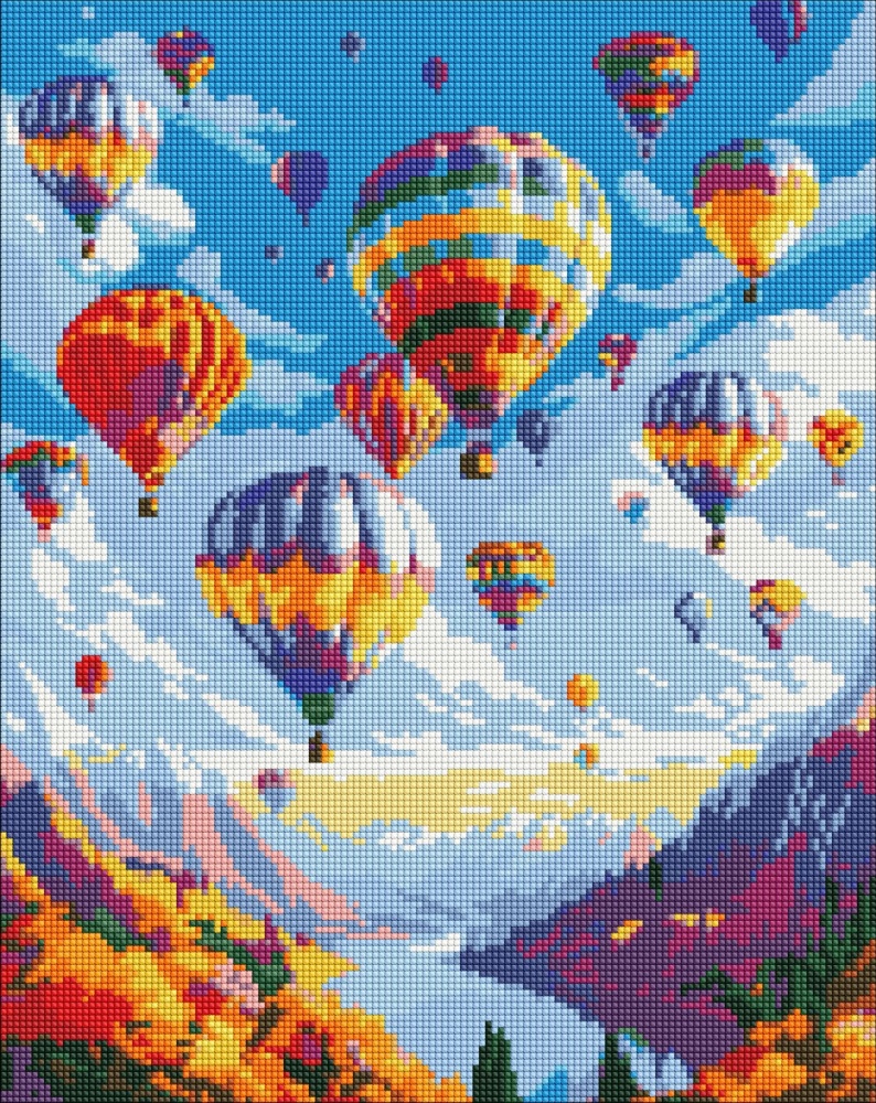 Алмазна мозаїка без підрамника Магічний політ ©art_selena_ua Ideyka