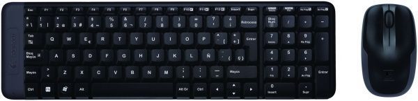 Комплект клавіатура + миша Logitech Wireless Combo MK220 black (920-003169) 