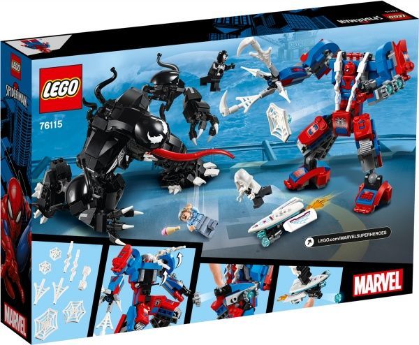 Конструктор LEGO Super Heroes Marvel Людина-Павук проти Венома 76115