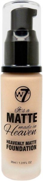Тональный крем W7 Matte Made In Heaven Foundation Natural Beige 30 мл