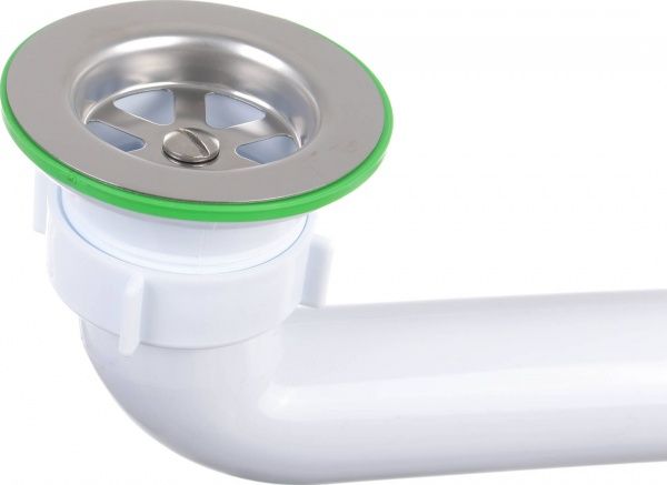 Сифон ScandiSPA трубчатый с выпуском 1 1/2 NS0411