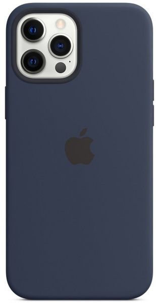 Чохол-накладка Apple iPhone 12 Pro Max Silicone Case with MagSafe Deep Navy (MHLD3ZE/A)