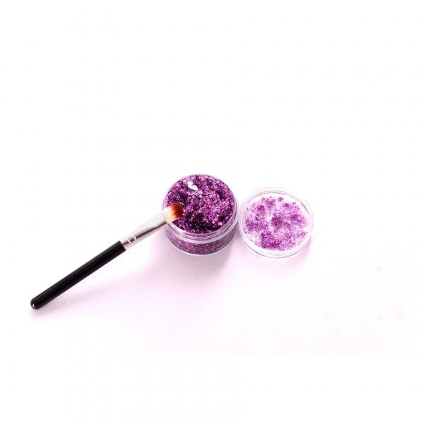 Гель-блестки для тела Lukky фиолетовый T11925