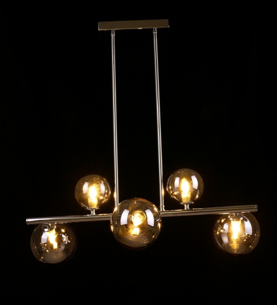 Світильник стельовий Accento lighting Cervinia 5x20 Вт G9 хром ALHu-KP31704-5 