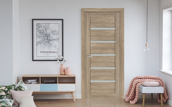 Дверне полотно Terminus NF-307 ПГ 700 мм мускат 