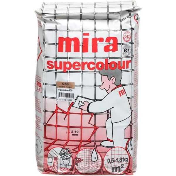Фуга MIRA Supercolour 144 5 кг коричневий