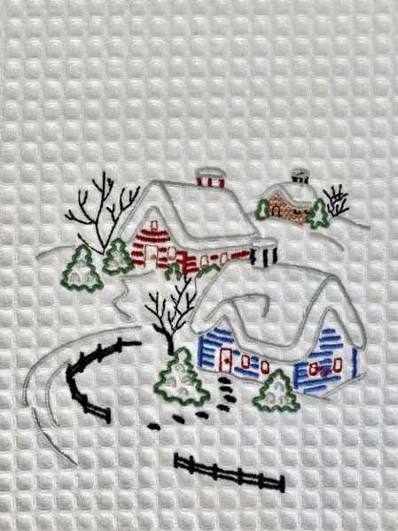 Рушник вафельний RKVF04B 34x65 см Limaso 