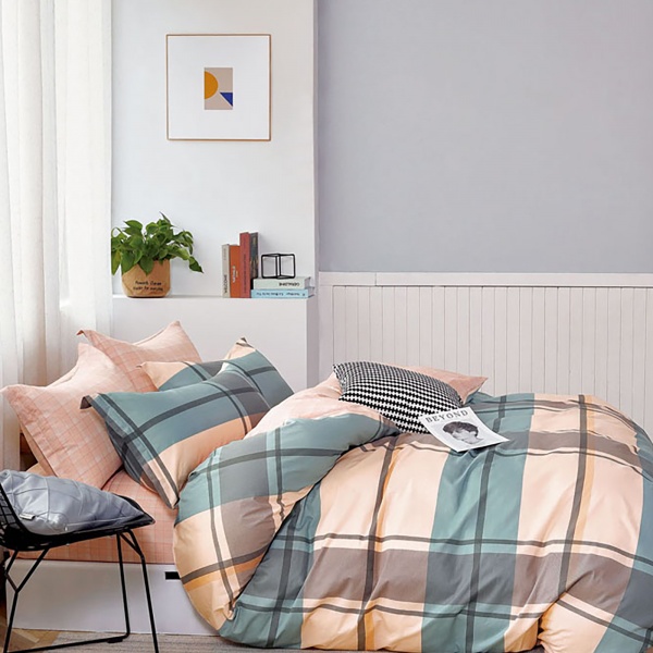 Комплект постельного белья Джейн разноцветный Homeline 