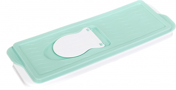 Форма для льда с крышкой и клапаном белый с желтым