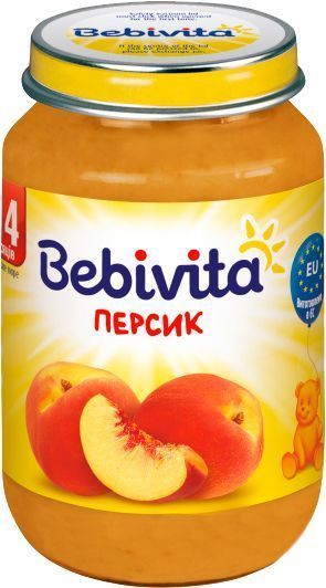 Пюре Bebivita Персик 190 г 9007253104562 