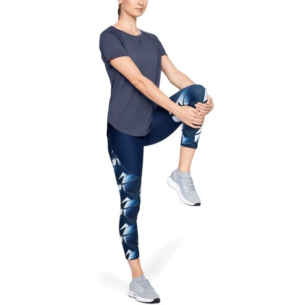 Футболка Under Armour UA Whisperlight Short Sleeve 1324144-497 S синій