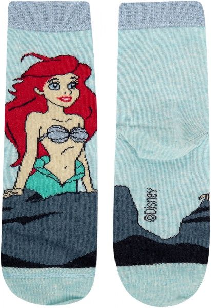 Шкарпетки Conte-Kids дитячі, CK DISNEY (принцеси) 385 17С-138СПМ р.16 блідо-бірюзовий 