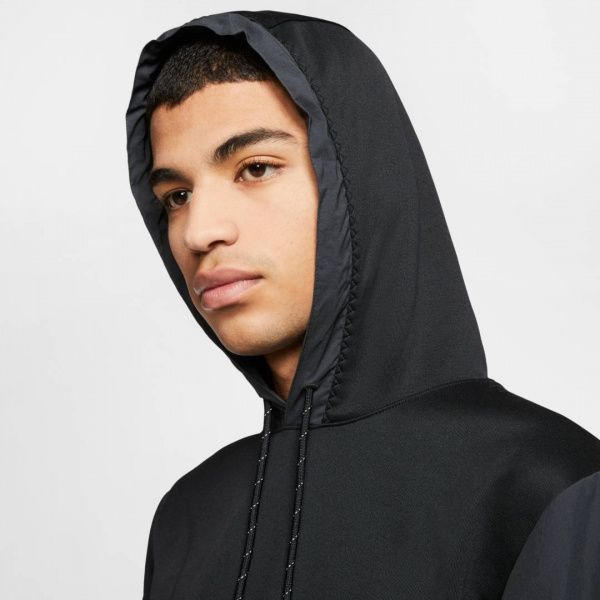 Джемпер Nike M NSW AIR MAX PK PO HOODIE CU0115-010 р. 2XL чорний