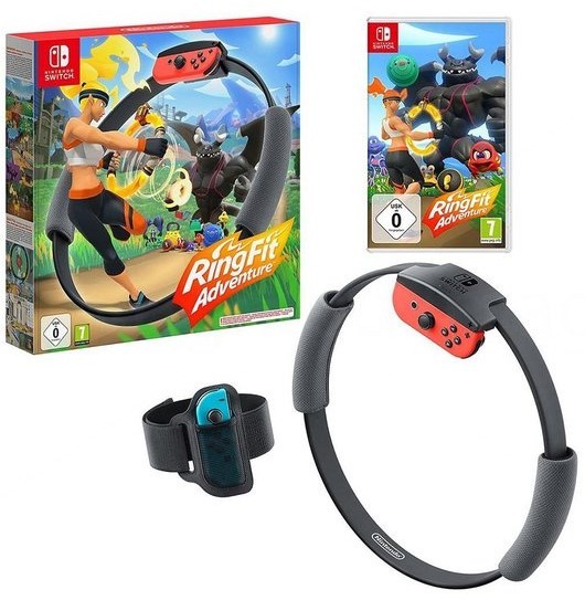 Гра NINTENDO Контролер Ring Fit Adventure + Програмний продукт + ремінь 45496424978