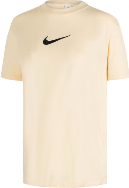 Футболка Nike W NSW TEE BF MS FD1129-294 р.XL бежевый
