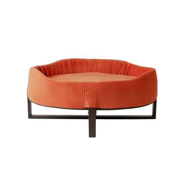 Лежак 10 центів для Джека Джага L терракотовий 90х75х45см