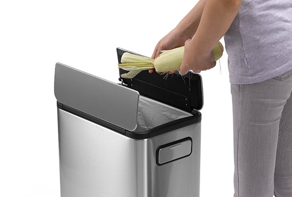 Ведро с педалью Eko ECOFLY 20 л хром