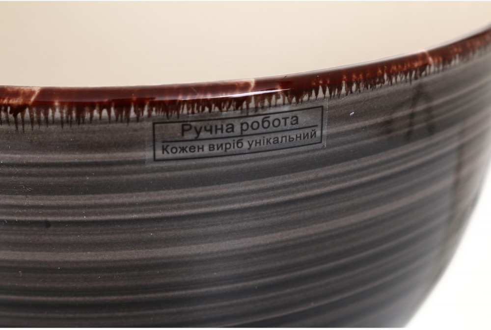 Салатник Fiora Retro Grey 14 см 630 мл