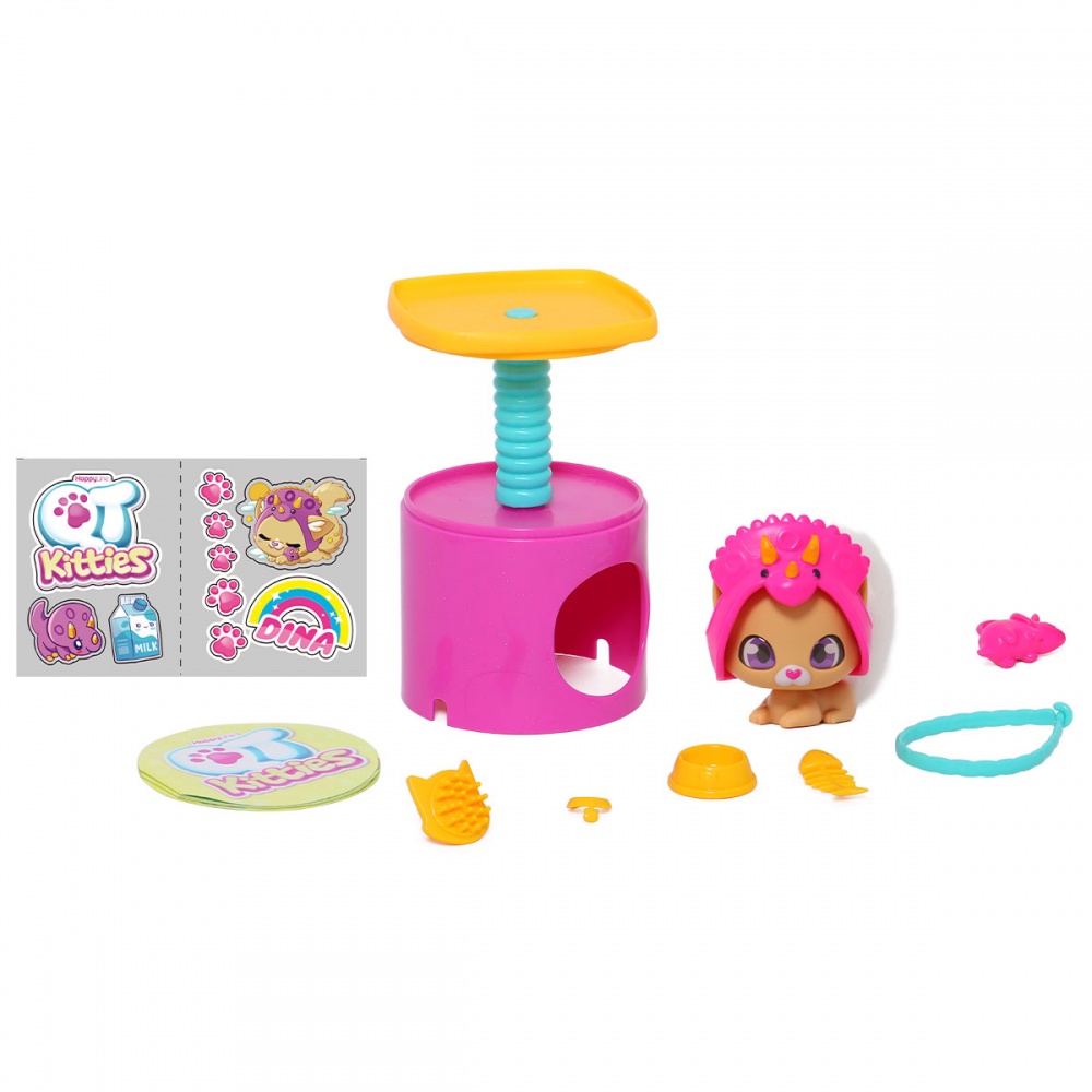 Игровой набор QT Kitties Котенок Дина 450001-3