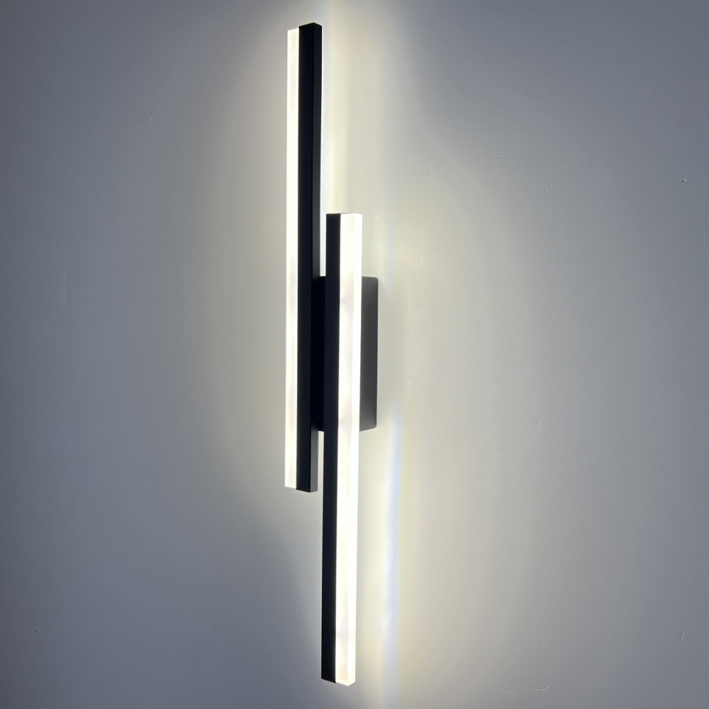 Светильник настенный Luminaria 17 Вт без цоколя черный BLADE 17W L500 BLACK