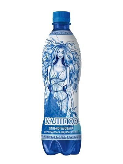 Вода минеральная Калипсо сильногазированная 0,5 л (4820081580231) 