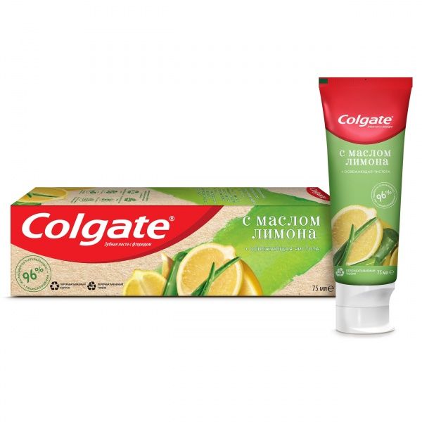 Зубна паста Colgate Naturals Турбота про ясна з алое вера 75 мл