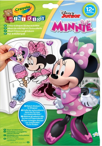 Набір для малювання Mini Kids зі стикерами Minnie Mouse Crayola 