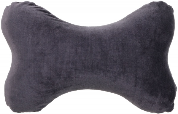 Подушка дорожня ортопедична кістка 30х19х9 см графіт Luna