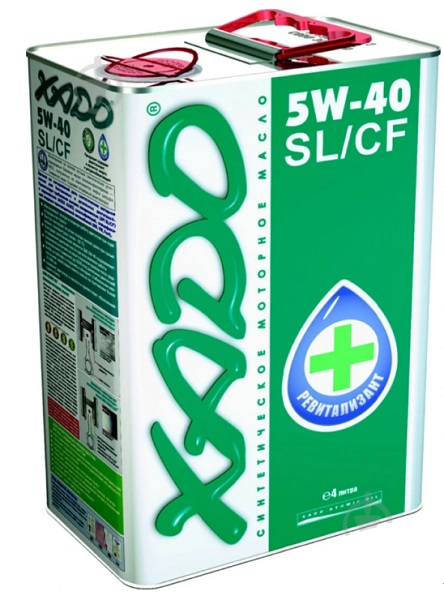 Моторне мастило XADO Atomic Oil 5W-40 4 л (XA 20206)