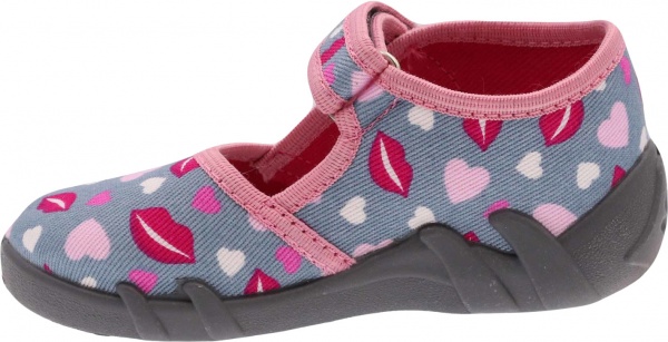 Капці дитячі RenBut Kiss р.26 сірий 13-105_P-0820-26 