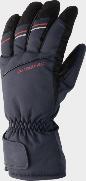 Рукавички 4F SKI GLOVES REM002 H4Z22-REM002-31S р. M чорний