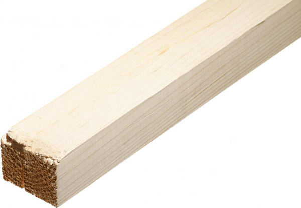 Брус Лісбудінвест цельная конструкция 40х50х1500 мм сосна